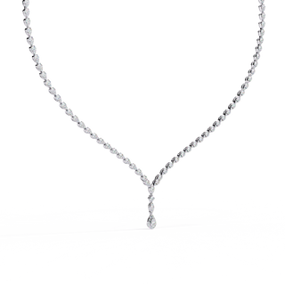 Statement Diamond Necklace by Aupulent Jewellery 100% certified lab grown diamonds