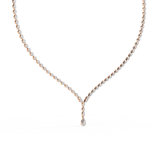 Statement Diamond Necklace by Aupulent Jewellery 100% certified lab grown diamonds