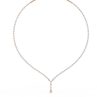 Statement Diamond Necklace by Aupulent Jewellery 100% certified lab grown diamonds