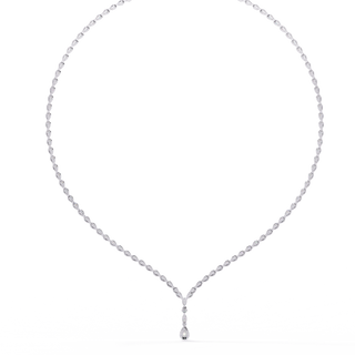 Statement Diamond Necklace by Aupulent Jewellery 100% certified lab grown diamonds