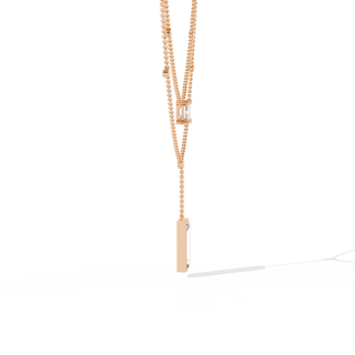 Mixed-Cut Diamond Necklace by Aupulent Jewellery 100% certified lab grown diamonds