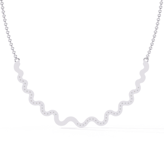 Classic Round Diamond Chain by Aupulent Jewellery 100% certified lab grown diamonds