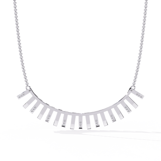 Essential Diamond Necklace by Aupulent Jewellery 100% certified lab grown diamonds