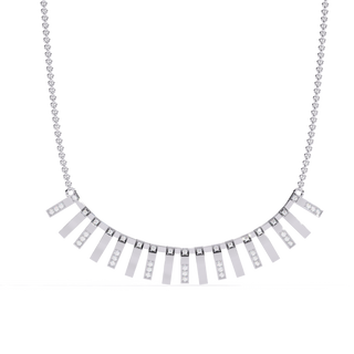 Essential Diamond Necklace by Aupulent Jewellery 100% certified lab grown diamonds
