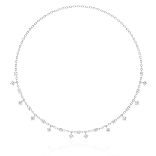 Round Diamond Necklace by Aupulent Jewellery 100% certified lab grown diamonds