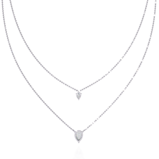 Pear Diamond Statement by Aupulent Jewellery 100% certified lab grown diamonds