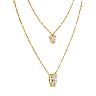 Pear Diamond Statement by Aupulent Jewellery 100% certified lab grown diamonds
