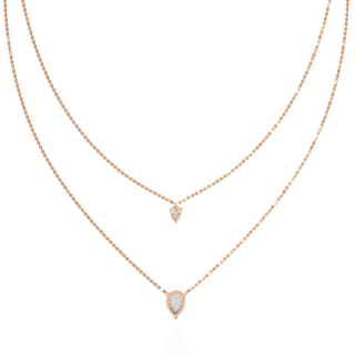 Pear Diamond Statement by Aupulent Jewellery 100% certified lab grown diamonds