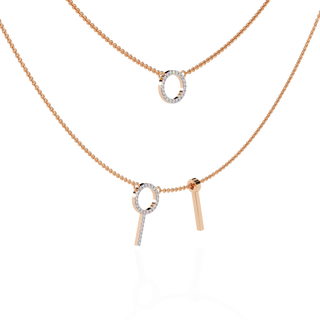Delicate Diamond Chain by Aupulent Jewellery 100% certified lab grown diamonds