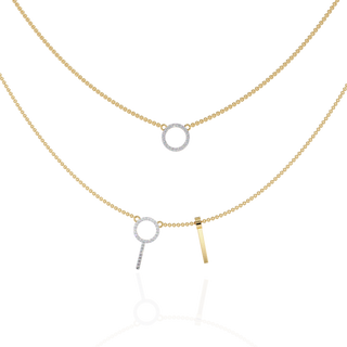 Delicate Diamond Chain by Aupulent Jewellery 100% certified lab grown diamonds