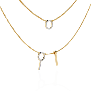 Delicate Diamond Chain by Aupulent Jewellery 100% certified lab grown diamonds