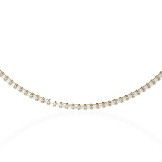 Minimalist Diamond Necklace by Aupulent Jewellery 100% certified lab grown diamonds