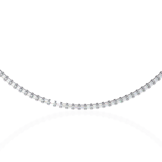 Minimalist Diamond Necklace by Aupulent Jewellery 100% certified lab grown diamonds