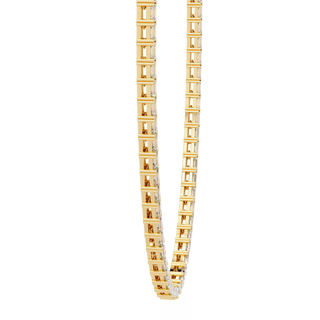 Minimalist Diamond Necklace by Aupulent Jewellery 100% certified lab grown diamonds