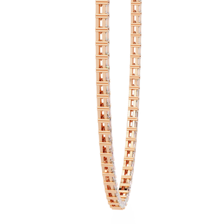 Minimalist Diamond Necklace by Aupulent Jewellery 100% certified lab grown diamonds