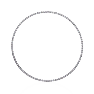 Minimalist Diamond Necklace by Aupulent Jewellery 100% certified lab grown diamonds