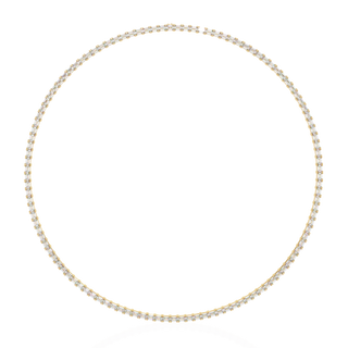 Minimalist Diamond Necklace by Aupulent Jewellery 100% certified lab grown diamonds