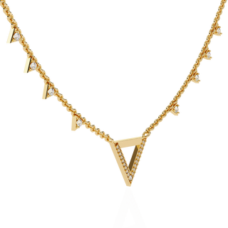 Essential Diamond Chain by Aupulent Jewellery 100% certified lab grown diamonds