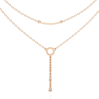 Multi-Shape Diamond Necklace by Aupulent Jewellery 100% certified lab grown diamonds