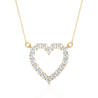 Oh My Heart Diamond Pendant With Chain