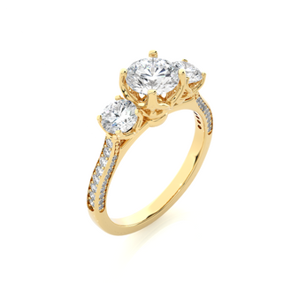 The Queen’s Glory Ring by Aupulent Jewellery 100% certified lab grown diamonds