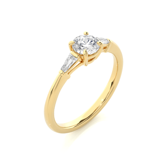 The Power Of Simplicity Ring by Aupulent Jewellery 100% certified lab grown diamonds