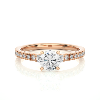 The Enchanting Ellipse Ring by Aupulent Jewellery 100% certified lab grown diamonds