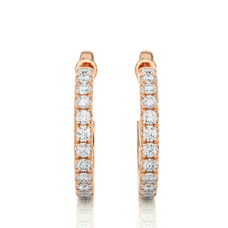 The Dainty Diamond Stud Earrings by Aupulent Jewellery 100% certified lab grown diamonds