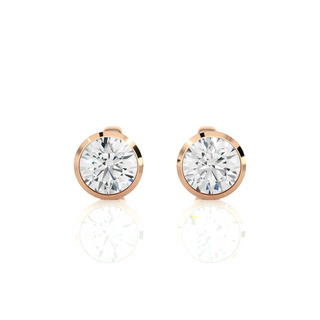 The Rising Sun Studs by Aupulent Jewellery 100% certified lab grown diamonds