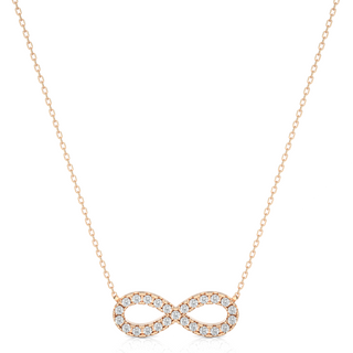 The Infinity Lavalliere With Chain