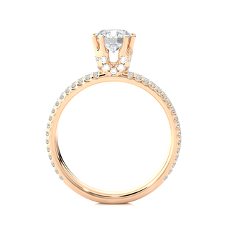 The Twin Halo Ring by Aupulent Jewellery 100% certified lab grown diamonds