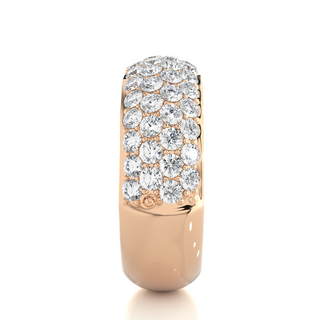 The Chunky Diamond Ring by Aupulent Jewellery 100% certified lab grown diamonds