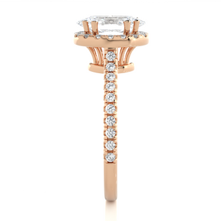 The Oval Elegance Ring by Aupulent Jewellery 100% certified lab grown diamonds