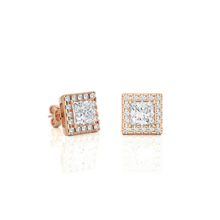 The Shining Square Studs