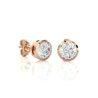 The Rising Sun Studs by Aupulent Jewellery 100% certified lab grown diamonds