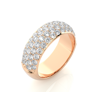 The Chunky Diamond Ring by Aupulent Jewellery 100% certified lab grown diamonds