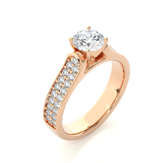 The Azure Galaxy Ring by Aupulent Jewellery 100% certified lab grown diamonds