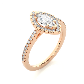 The Dramatic Marquise Ring by Aupulent Jewellery 100% certified lab grown diamonds
