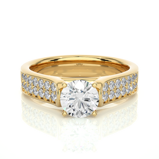 The Azure Galaxy Ring by Aupulent Jewellery 100% certified lab grown diamonds