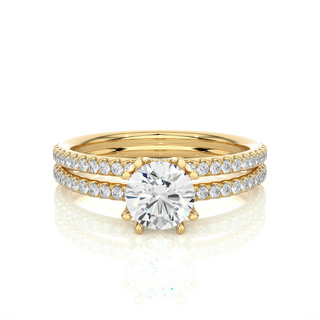 The Twin Halo Ring by Aupulent Jewellery 100% certified lab grown diamonds