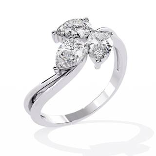 Pear Trilogy Ring
