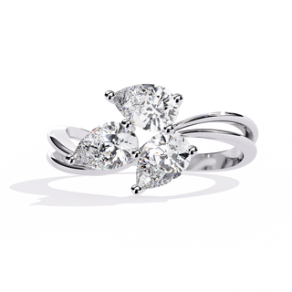 Pear Trilogy Ring