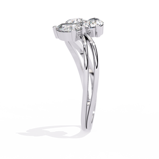 Pear Trilogy Ring