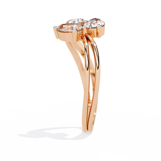 Pear Trilogy Ring
