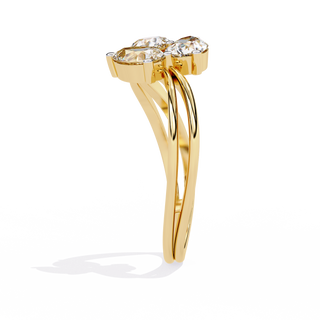 Pear Trilogy Ring