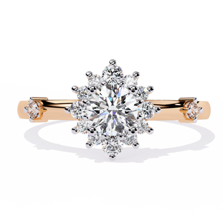 Floral Diamond Ring