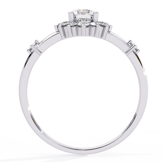 Floral Diamond Ring