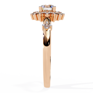 Floral Diamond Ring