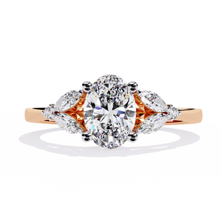 Mixed-Cut Statement Ring