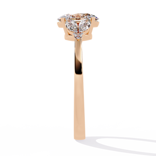 Mixed-Cut Statement Ring
